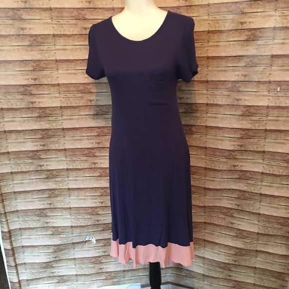LuLaRoe Dresses & Skirts - LLR PLUM-COLORED CARLY